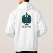 Veste À Capuche Défauts et fleurs (Dos)