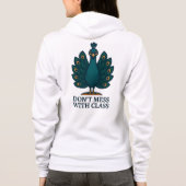 Veste À Capuche Défauts & Fleurs (Dos)