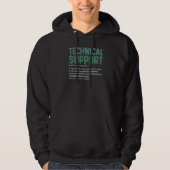 Veste À Capuche Définition de l'assistance technique Tech Programm (Devant)