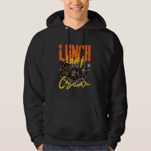 Veste À Capuche Déjeuner Lady Boo Crew Drôle Femme Cafétéria Trava
