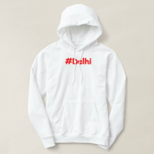 Veste À Capuche "#Delhi" Joli Design. Commandez dès maintenant