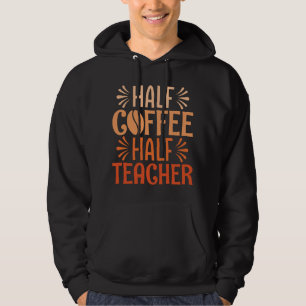 Veste À Capuche Demi-café Demi-enseignant
