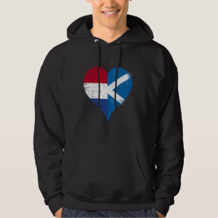 Veste À Capuche Demi-Écossais Demi-Néerlandais A Ecosse Pays-Bas F