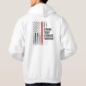 VESTE À CAPUCHE DEMMAIN PLUS FORT (Dos)
