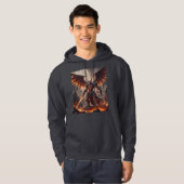 Veste À Capuche Démon mythique (Devant entier)
