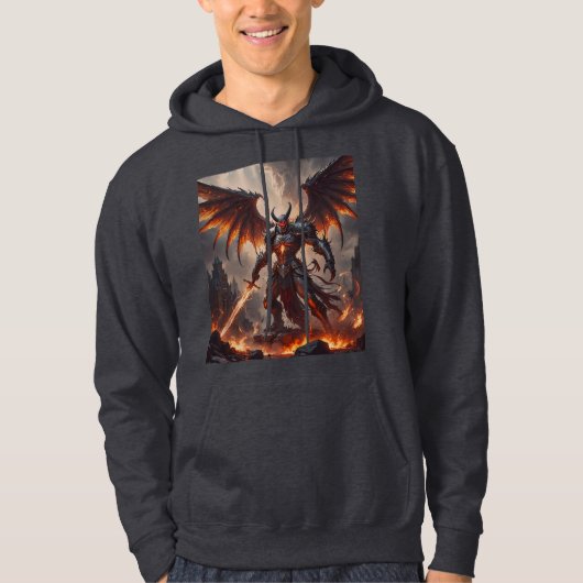 Veste À Capuche Démon mythique (Devant)