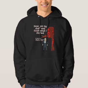 Veste À Capuche Déplaisant Joe Puppet Rire Sur America Republican