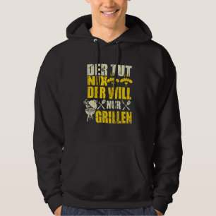 Veste À Capuche Der Tut Nix, Die Nur Warts Grillen