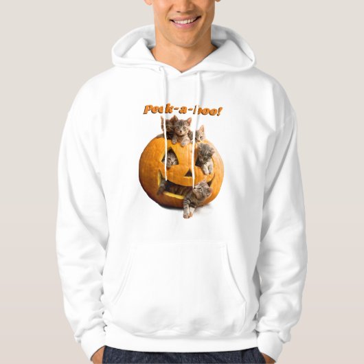 Veste À Capuche Des chatons à Jack-o-Lantern (Devant)