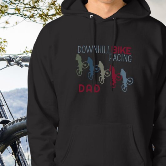 Veste À Capuche Descente Vélo Racing Papa