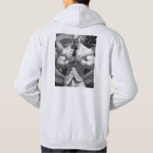 Veste À Capuche Design de T-shirt Majestic Crystal Eagle (Dos)