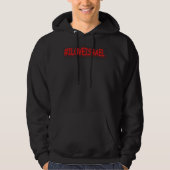 Veste À Capuche Design d'expression mignon "#ILOVEISRAE". Commande (Devant)