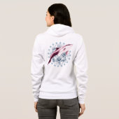 Veste À Capuche Design graphique Dolphin Slick (Dos entier)