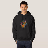 Veste À Capuche design pour chat mignon (Devant entier)