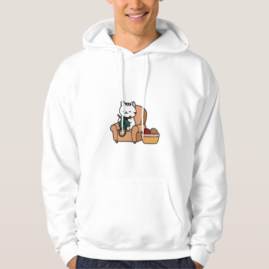 Veste À Capuche design pour chat mignon | design chats (Devant)