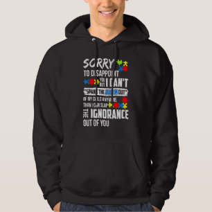 Veste À Capuche Désolé de vous décevoir Je ne peux pas parler d'au