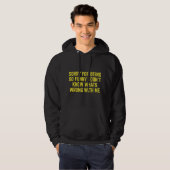 Veste À Capuche Désolé D'Être Si Drôle (Devant entier)