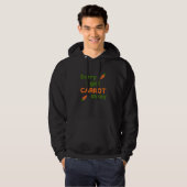 Veste À Capuche Désolé, j'ai pris la carotte (Devant entier)