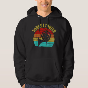 Veste À Capuche Désolé J'Ai Pris Le Joueur De La Corne Française D