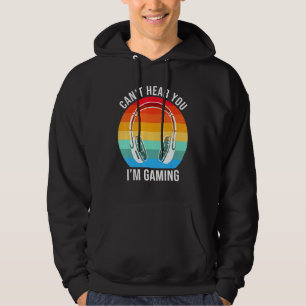 Veste À Capuche Désolé Je Ne Peux Pas Vous Entendre Je Joue Cool G