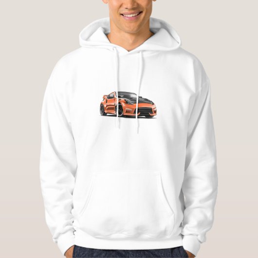 Veste À Capuche dessin 370z (Devant)