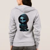 VESTE À CAPUCHE DESSIN À MORT (Dos)