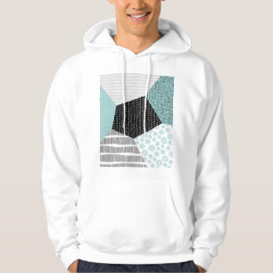 Veste À Capuche Dessin Abstrait à main levée : Arrière - plan arti