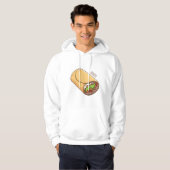 Veste À Capuche dessin animé de Burrito (Devant entier)