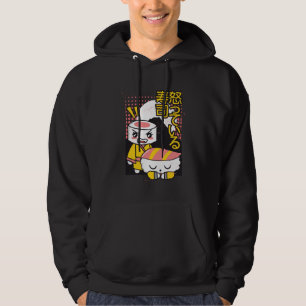 Veste À Capuche Dessin animé de combattants de karaté de sushi drô
