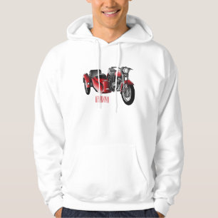Veste À Capuche dessin animé de la moto Sidecar