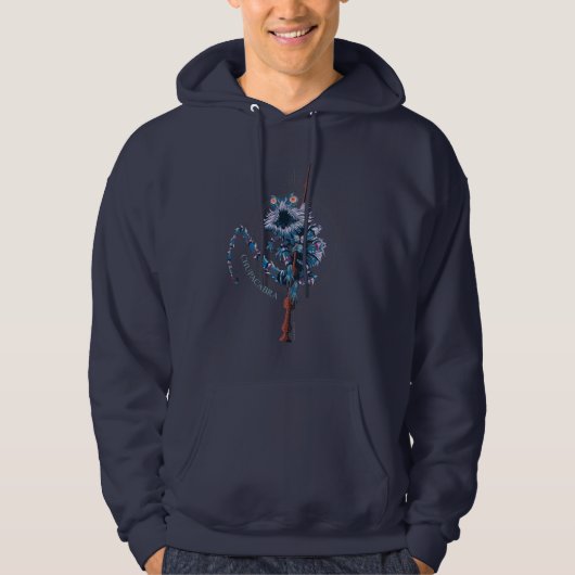 Veste À Capuche Dessin Chupacabra & Baguette Aînée (Devant)