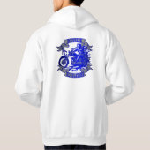 Veste À Capuche Dessin de Hoodie Devils Regulators Hommes LG (Dos)