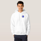 Veste À Capuche Dessin de Hoodie Devils Regulators Hommes LG (Devant entier)