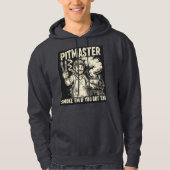 Veste À Capuche Dessinateur de fumée de Pitmaster si vous les avez (Devant)