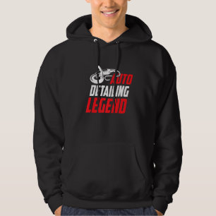 Veste À Capuche Détail automatique de l'homme Légende Détaillant d