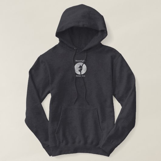 Veste À Capuche Détective au clair de lune (Design devant)