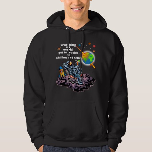 Veste À Capuche Détente de l'astronaute (Devant)