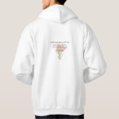 Veste À Capuche Deutéronome 31:8 Le Seigneur va devant vous (Dos)