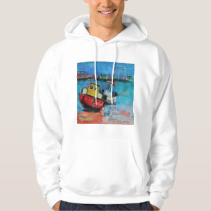 Veste À Capuche Deux bateaux de pêche gais 2012
