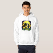 Veste À Capuche Deux chats noirs (Devant entier)