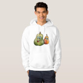 Veste À Capuche Deux Poires Heureuses (Devant entier)