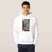 VESTE À CAPUCHE DEUX SAUVAGES (Devant entier)