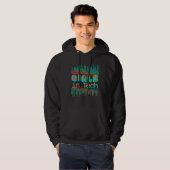 Veste À Capuche Développeuse de logiciels Programmeuse informatiqu (Devant entier)