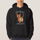 Veste À Capuche Devinez ce Corgi Butt (Devant)