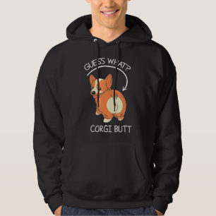 Veste À Capuche Devinez ce Corgi Butt