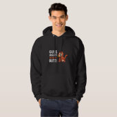 Veste À Capuche Devinez quoi cul de singe marron avec banane (Devant entier)