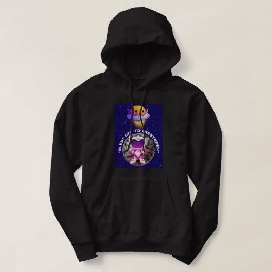 VESTE À CAPUCHE DEVIS SPATIAL (Design devant)