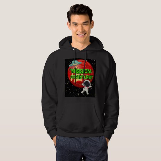 VESTE À CAPUCHE DEVIS SPATIAL (Devant entier)