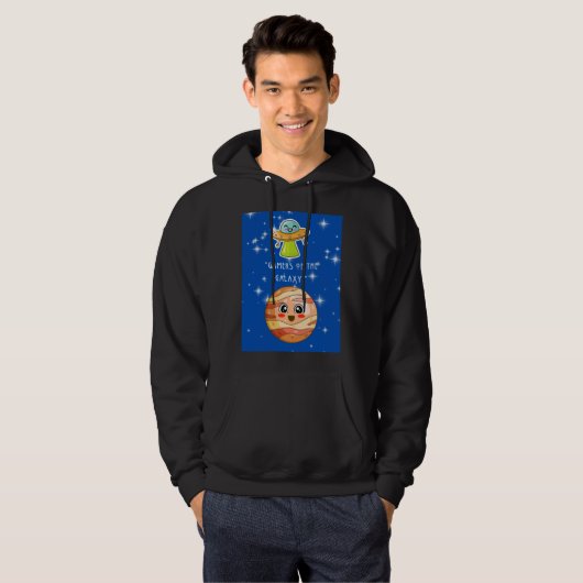 VESTE À CAPUCHE DEVIS SPATIAL (Devant entier)