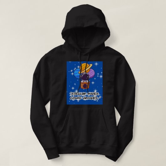 VESTE À CAPUCHE DEVIS SPATIAL (Design devant)